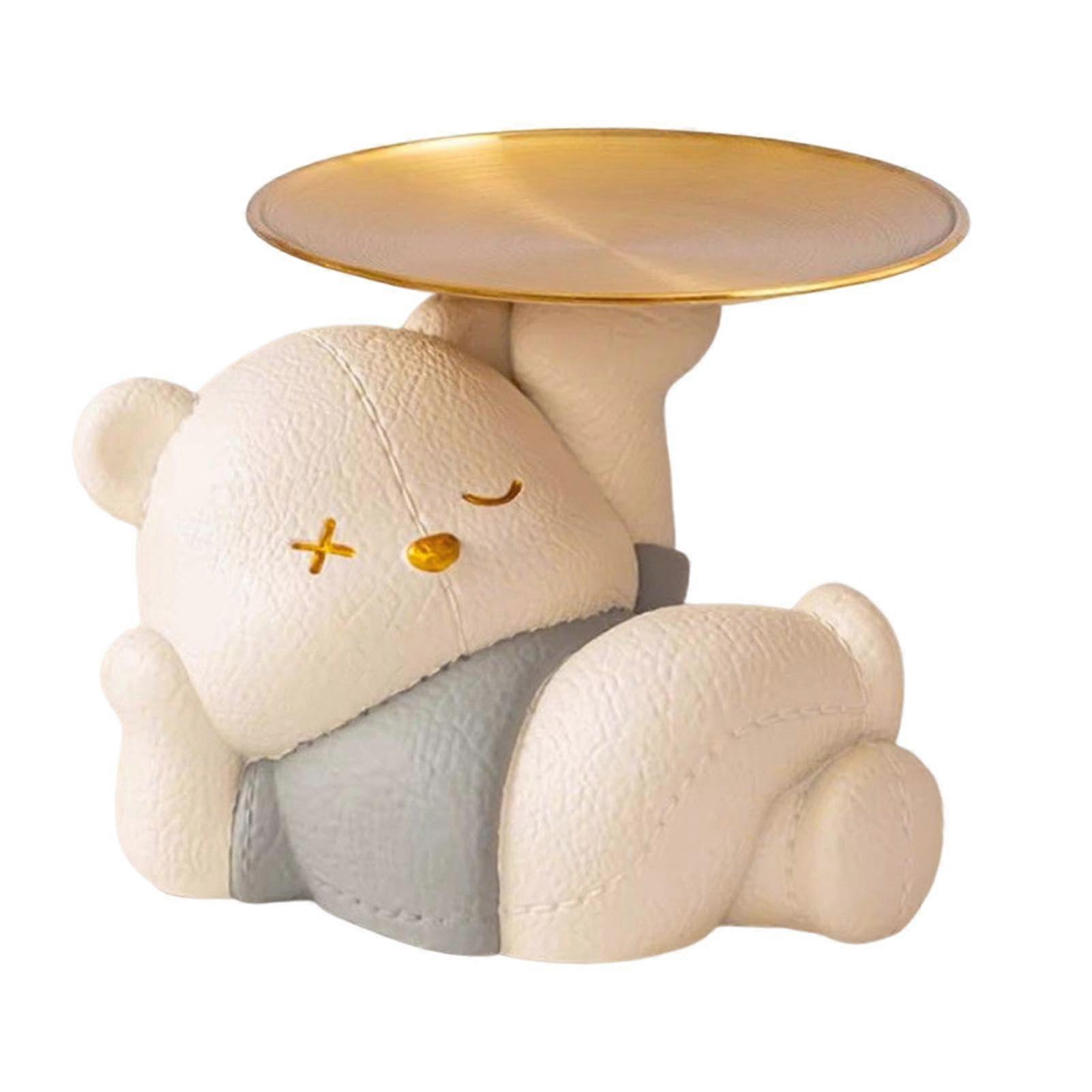 Bear Key Bowl Cute Decorative Entryway Decor