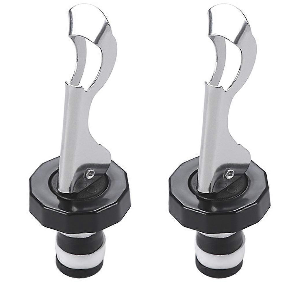 Versatile Wine Stoppers, Rubber Vacuum Bottle Seals, Leak-proof Expanding Beverage Caps