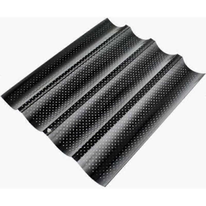 Baking Tray Mold 4 Baguettes Non-Stick Baking Bread Bread Tray Random Color