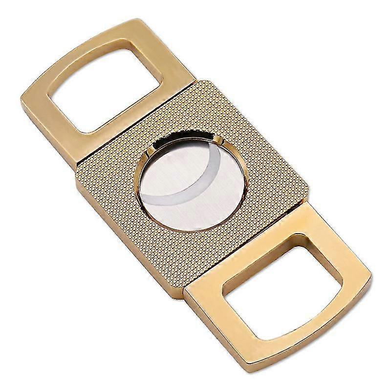 اللون الذهبي الفولاذ المقاوم للصدأ سيجار القاطع