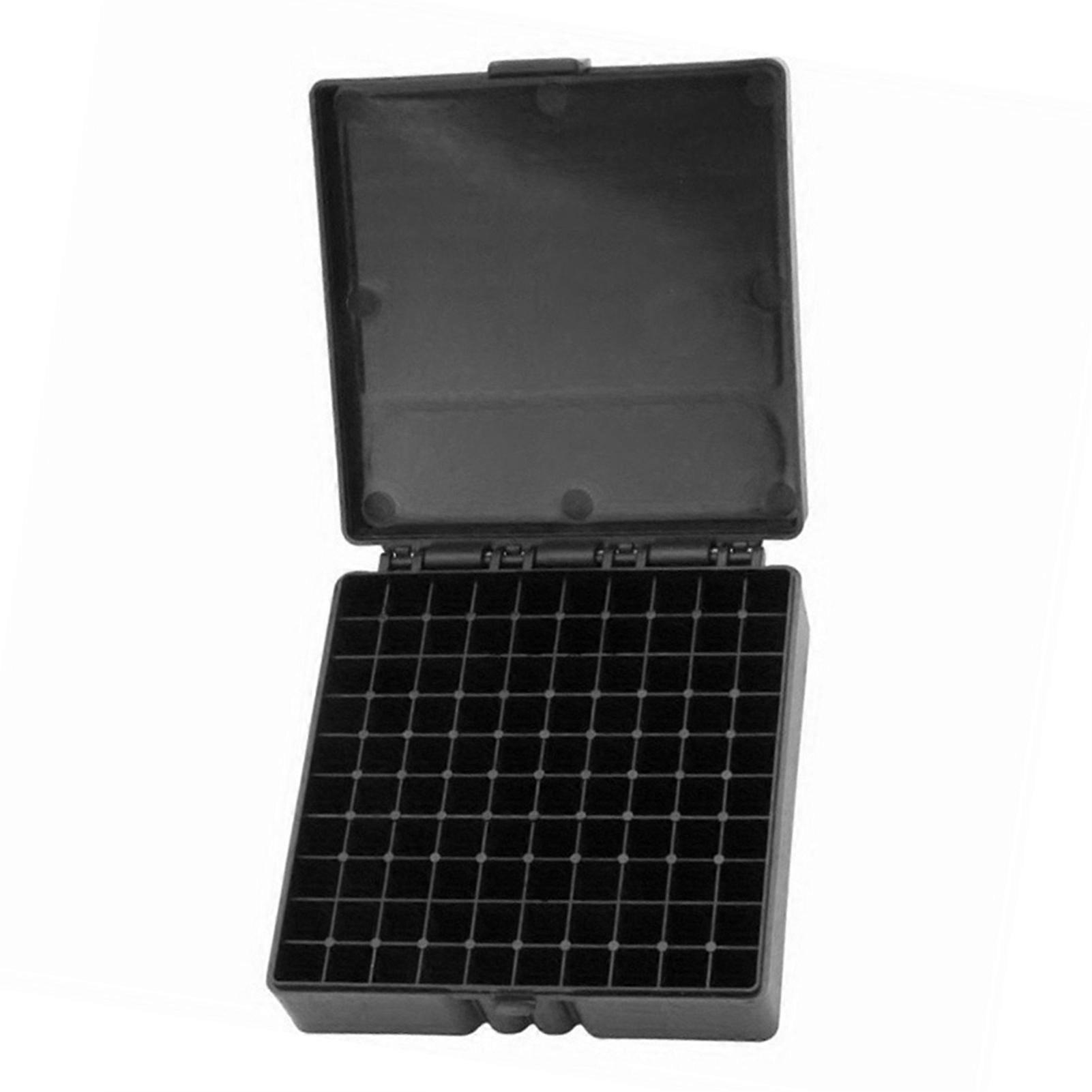 Flip-Top Multi-Compartment Storage Box Heavy Duty Parts Organizer with Dividers for Range Training & Storage
