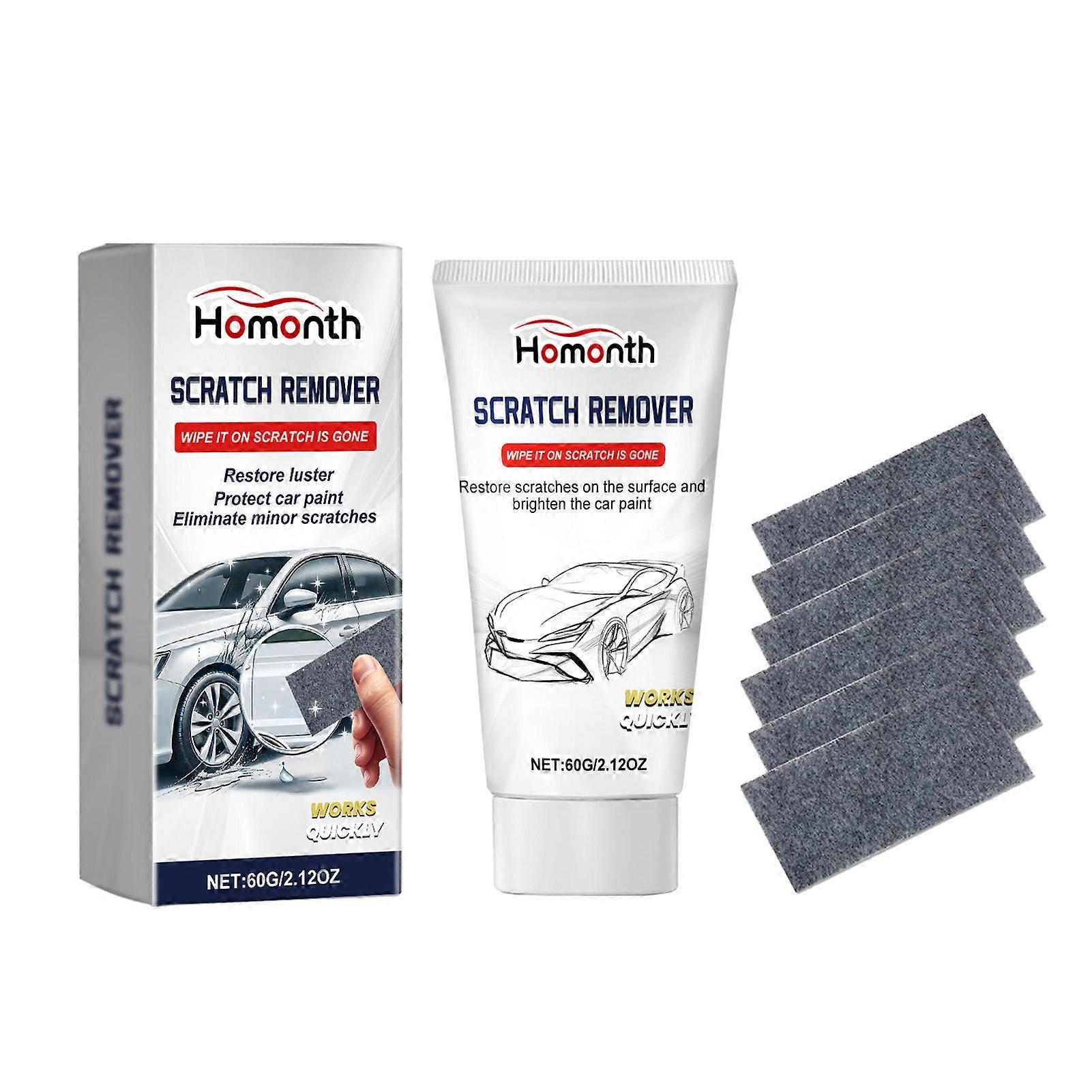 Car Scratch Remover Repair Kit Convenient to Use with 6pcs Nano Sparkle Cloth