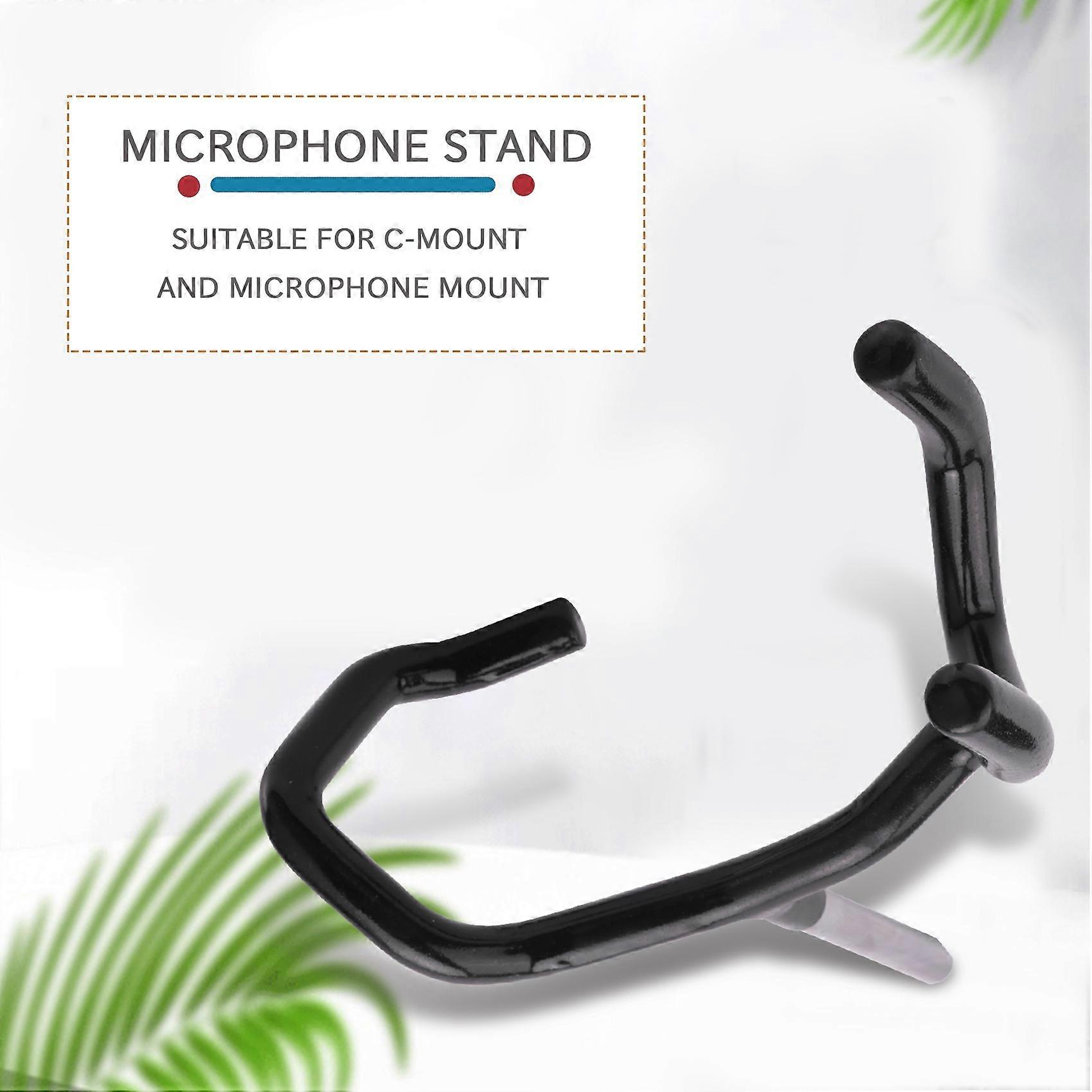 Metal Microphone Boompole Support Holder Audio Pole Arm Stand