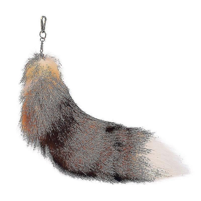 Κρεμαστό μενταγιόν Fox Tail Περίπου 40 cm Animal Tail Extra Large Μπρελόκ Γούνινη τσάντα Μενταγιόν Κρεμαστό Οροφή Κεραίας Αυτοκινήτου Γούνινο μενταγιόν Fox Tail Decoration_llk13-hy