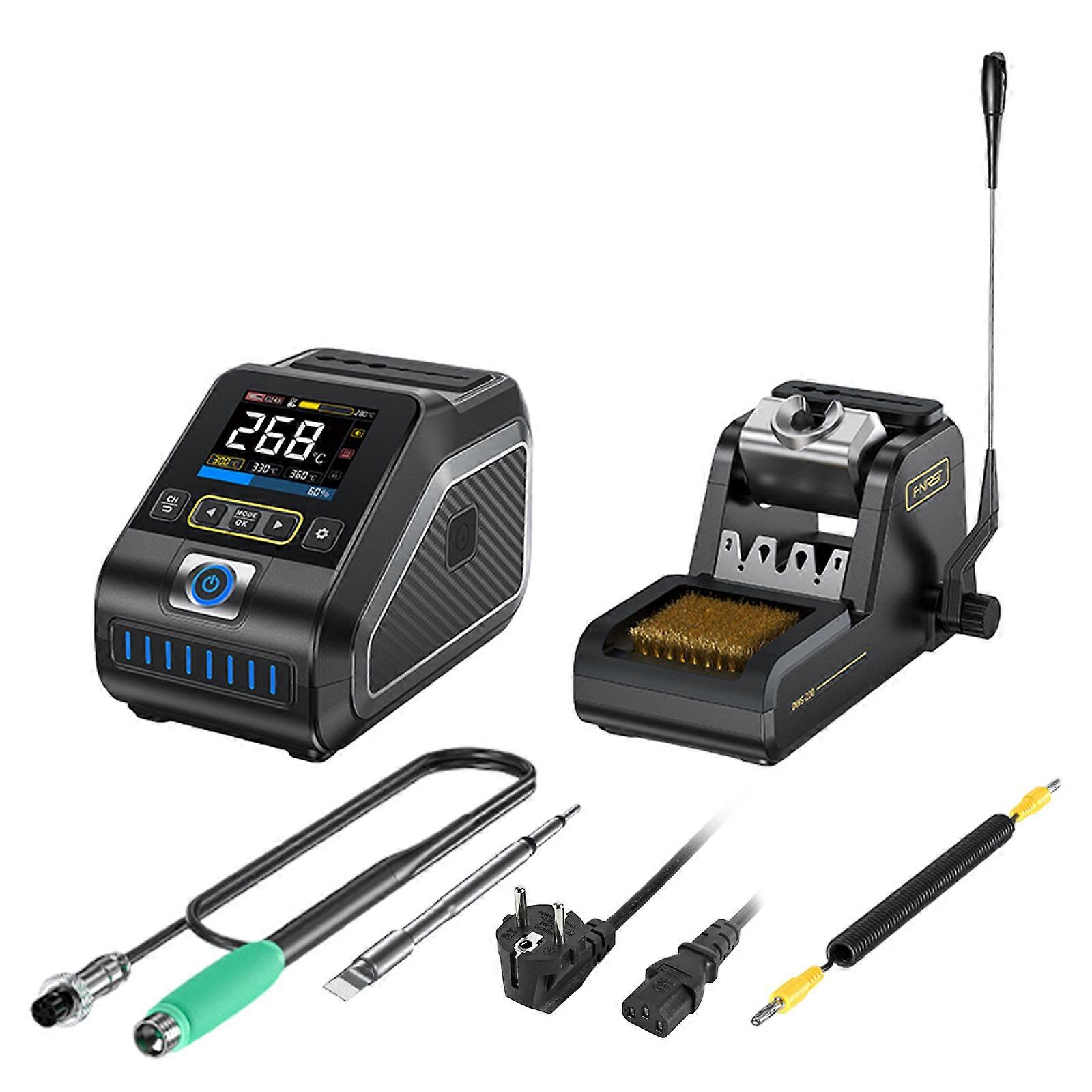 DWS-200 Electronic Welding Rework Station with Soldering Handle 200W Digital Soldering Station Temperature Adjustment