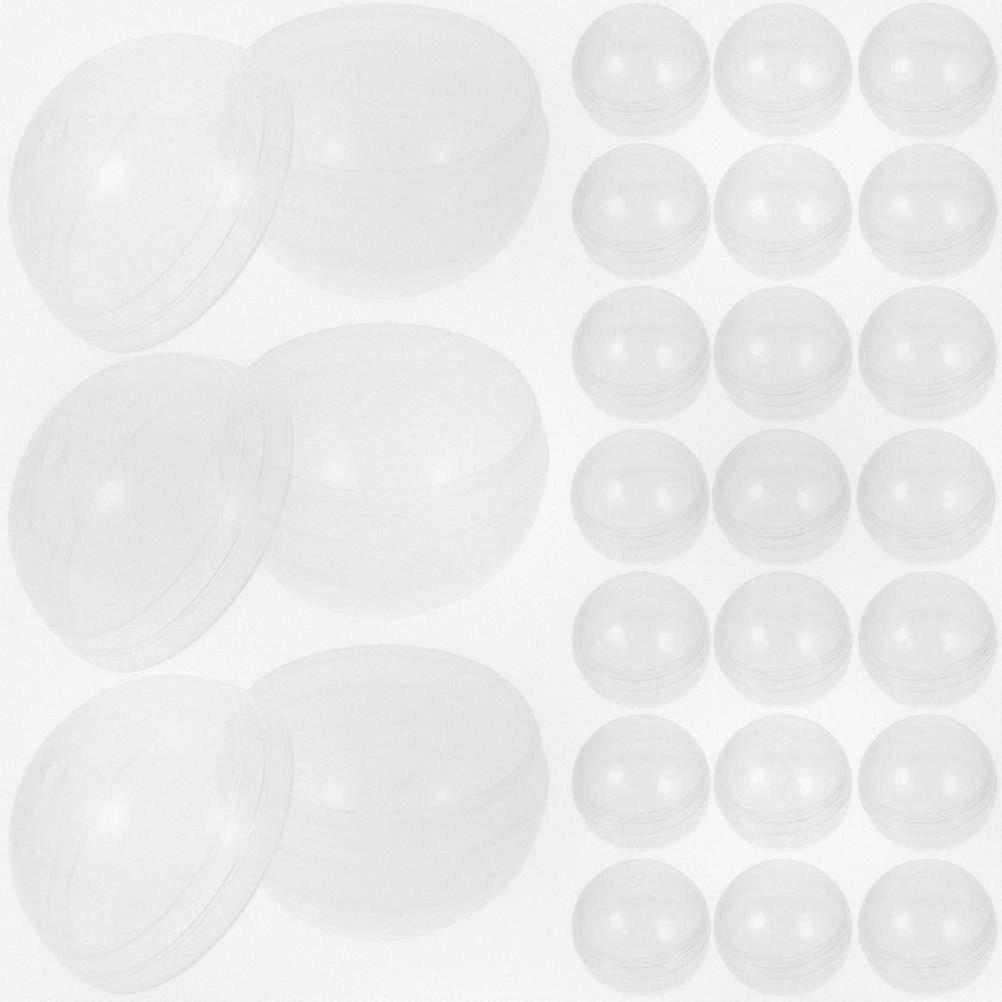 120pcs Round Fillable Balls Multi-function Plastic Balls Twisting Balls Suitable for Party Celebrations