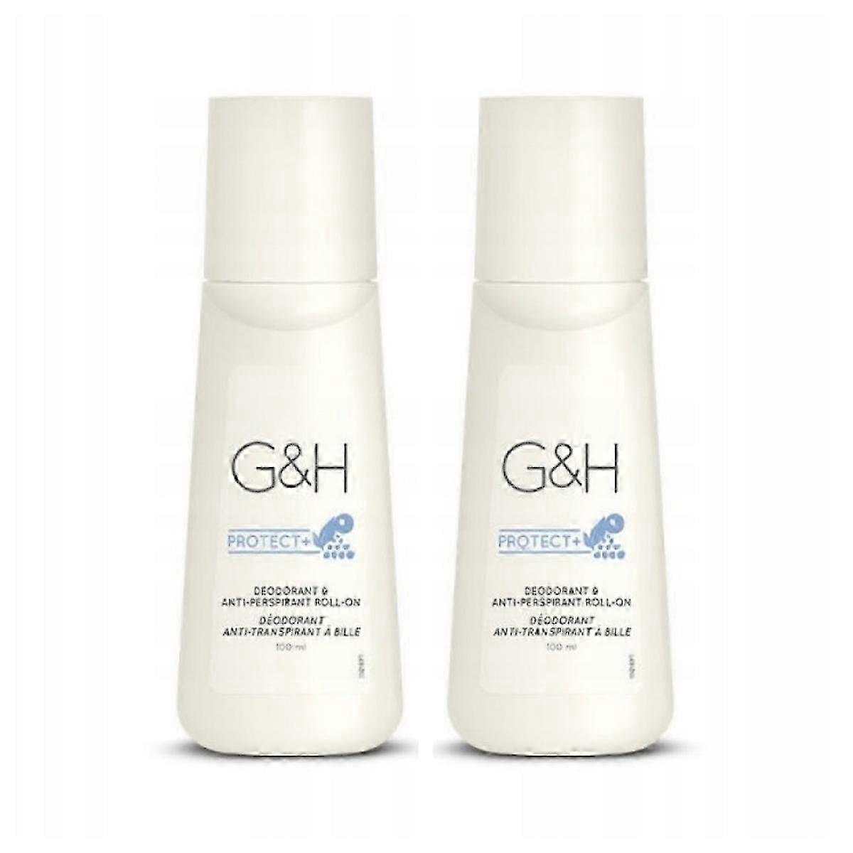 2025ロールオンデオドラントと制汗G&h100ml-2pcs、アンモニア
