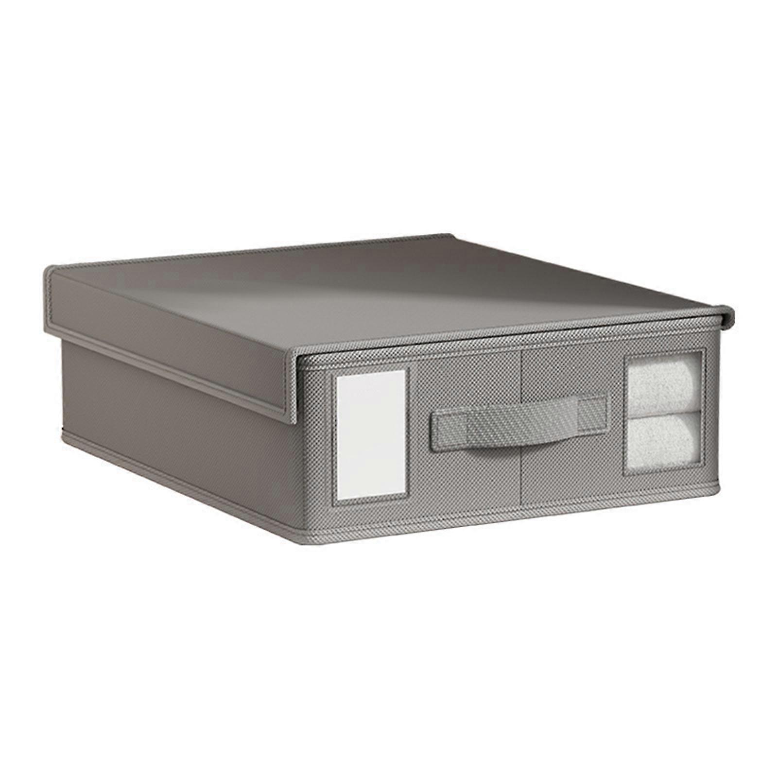 Bed Sheet Organizers and Storage Large Size Sheet Organizer with Window and