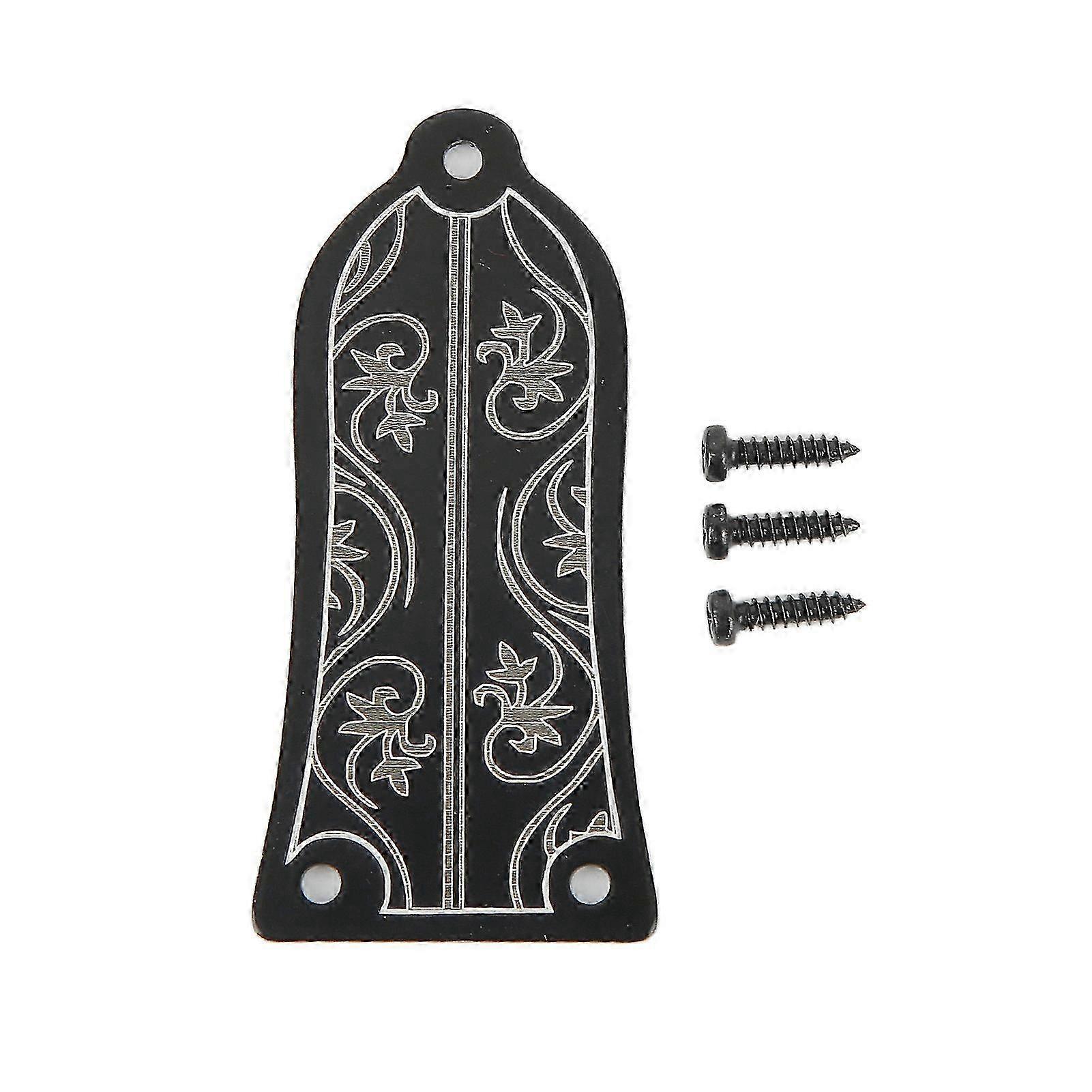 Metal Guitar Accessory Replacement with Screws Pattern Truss Rod Cover