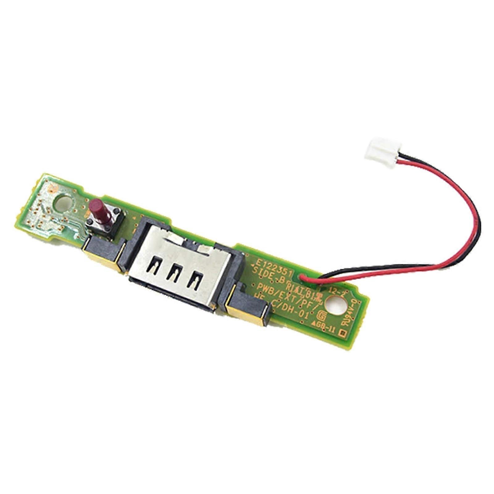 Upgraded Gaming Accessories Power Socket Charging Port- Blue tooth Button PCB Easy Installation Suitable for Wiiu PAD