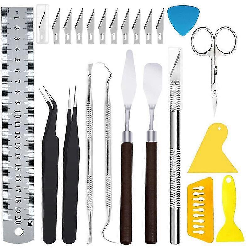 23 Pack Vinyl Weeding Tool Kit - Precision Scraping Tools for Vinyl Cutting & Crafting