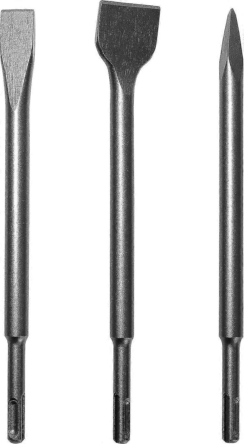 SDS Plus Chisel Set for Concrete & Masonry - Hammer Drill Accessory