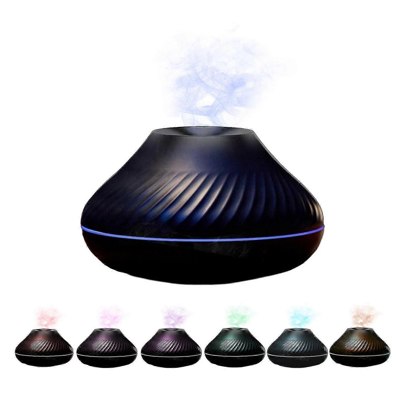 2025 Senmul Colorful Air Aroma Diffuser Humidifier, 7 Flame Color Noiseless Essential Oil Diffuser For Home, Office, Yoga With Auto-off Protection