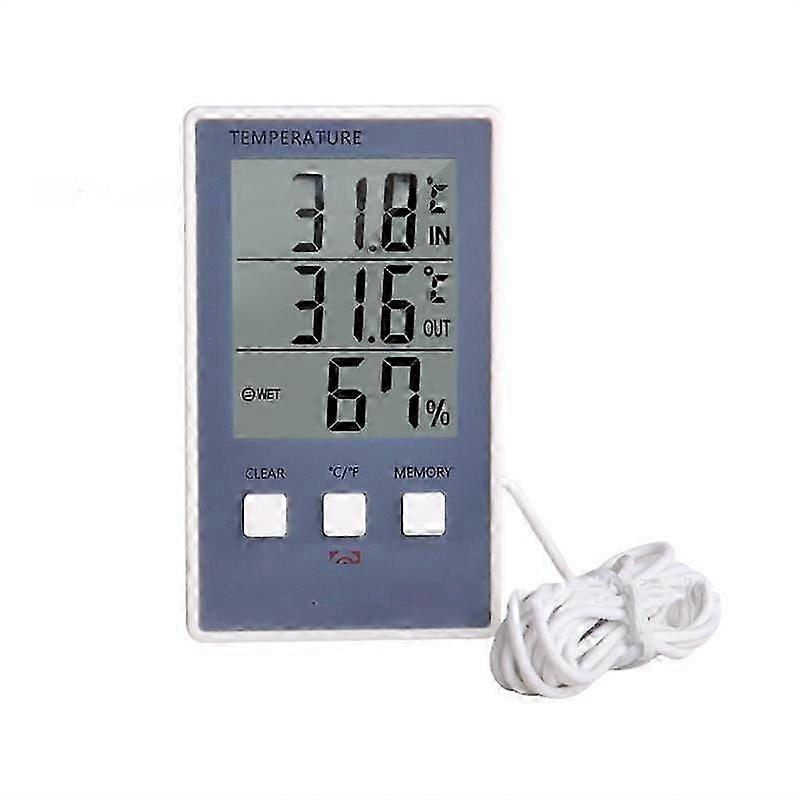 Digital Weather Station with Electronic Sensor for Outdoor Use Ideal for Baby's Room Temperature Monitoring