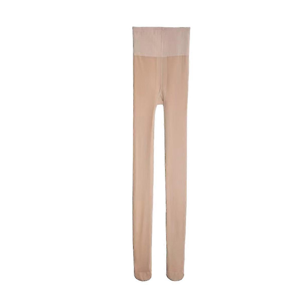 1pc Double Layer Padded Nude Pantyhose for Everyday Wear, Realistic Appearance and Comfort in One