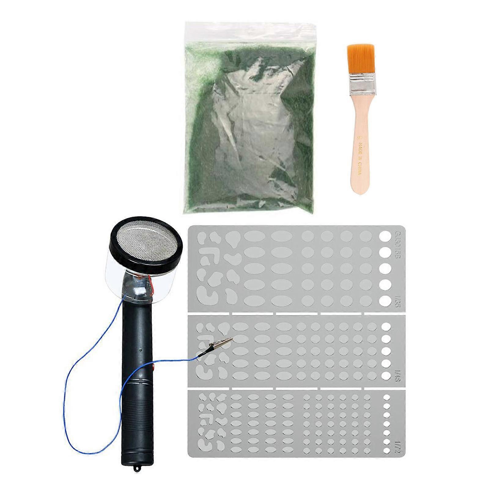 Static Grass Applicator Modeling Accessories Electrostatic Flocking Machine