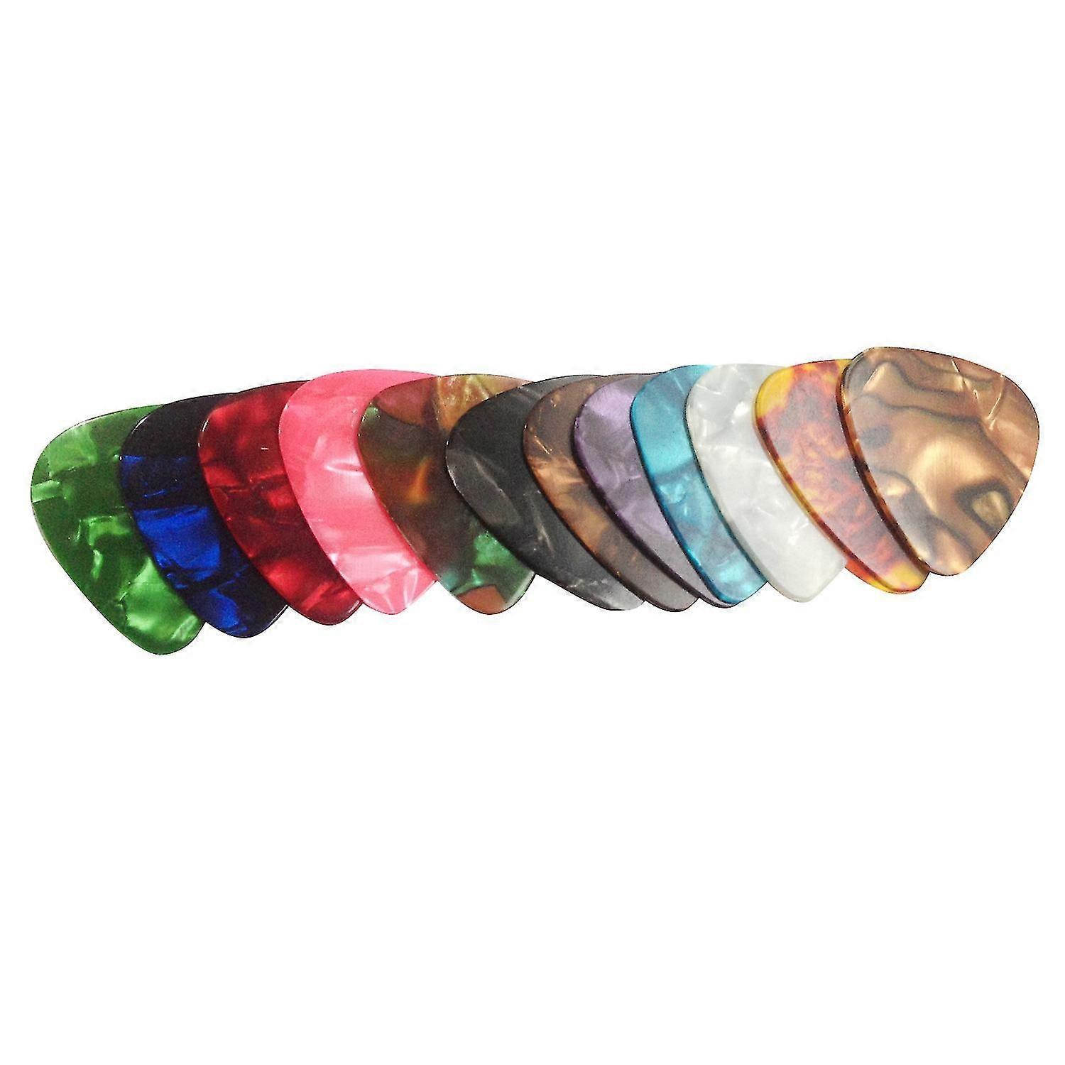 12 x rock - Mediators for guitars and basses 3 different thickness