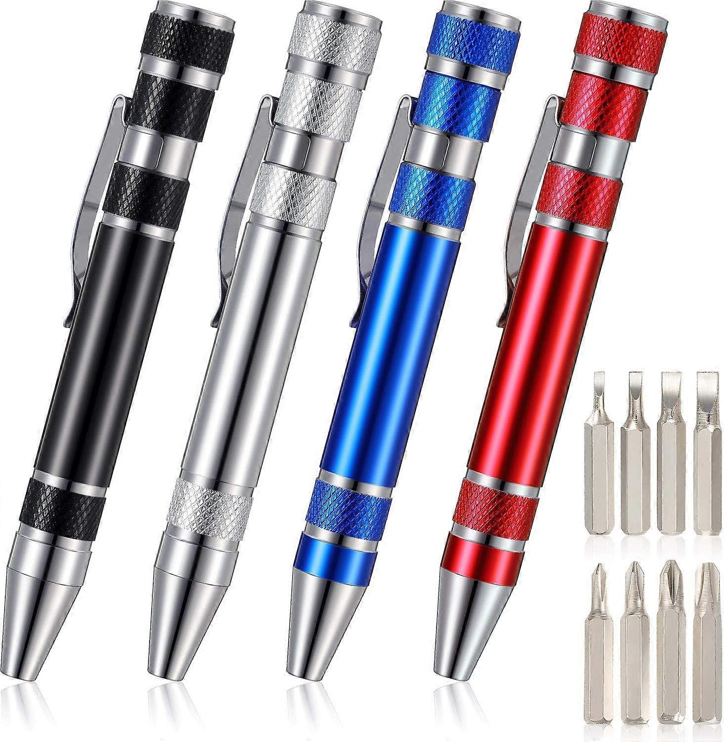 4-piece multi-function screwdriver set, essential tool, multi-function design