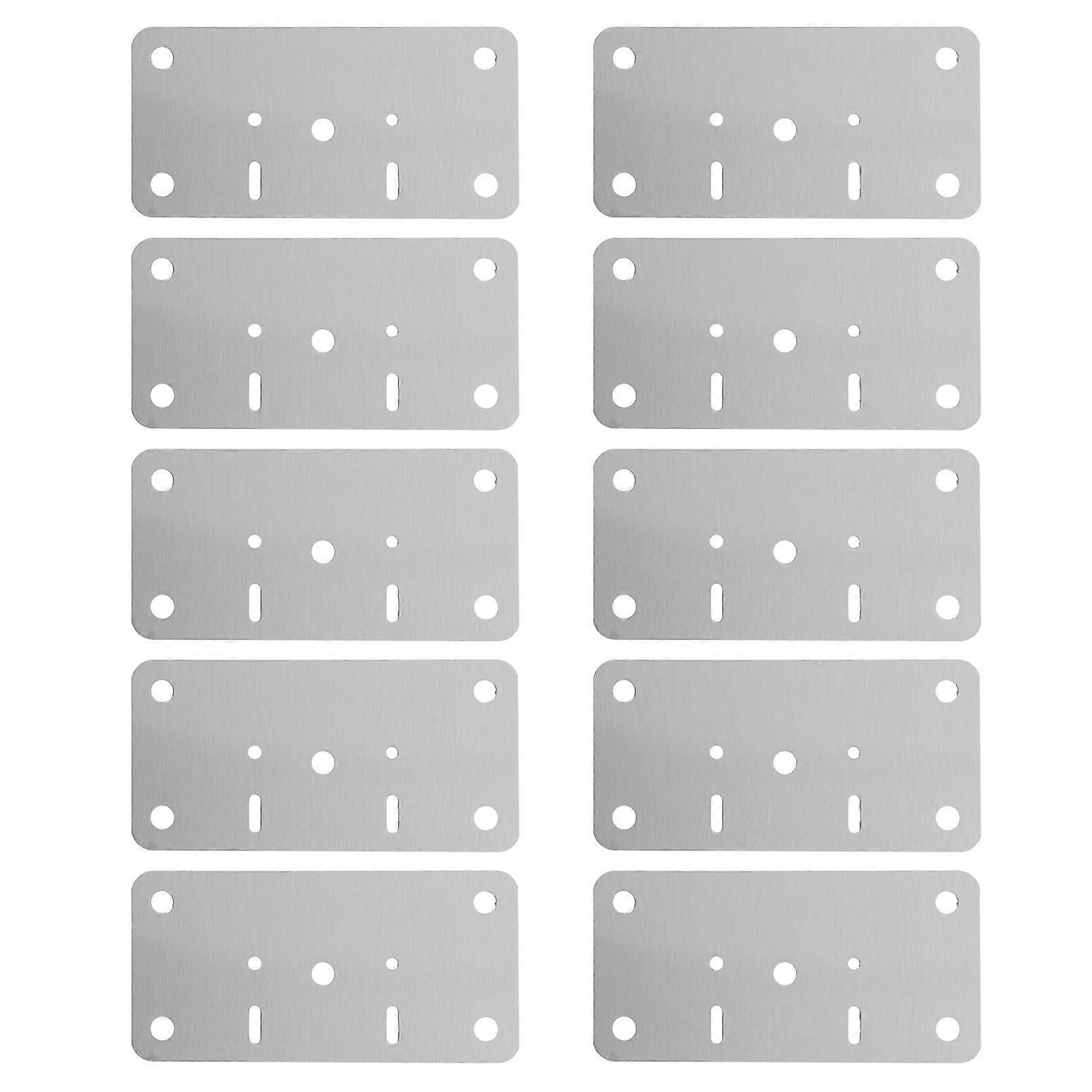 Cabinet Hinge Repair Kit with Stainless Steel Plates, Enhanced Stability and Durability