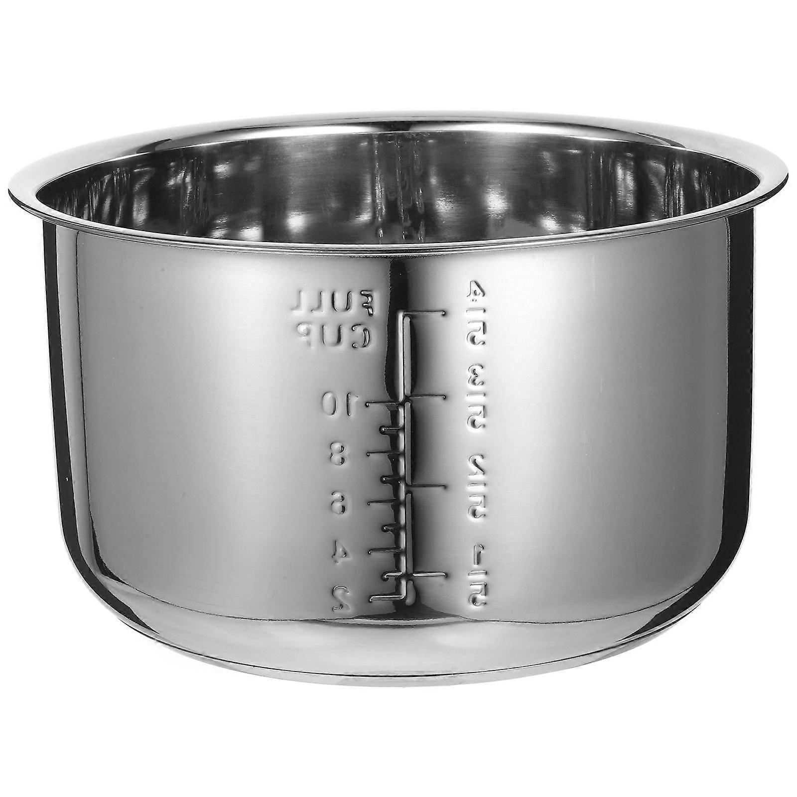 Non Stick Inner Pot Replacement for Rice Cooker – Compact Design for Home, Hotels, and Versatile Cooking Needs