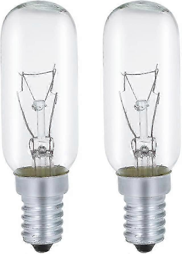 E14 dimmbare Glühbirne 40W 230V für Dunstabzugshauben, warmweiß 2700K, 2er-Pack