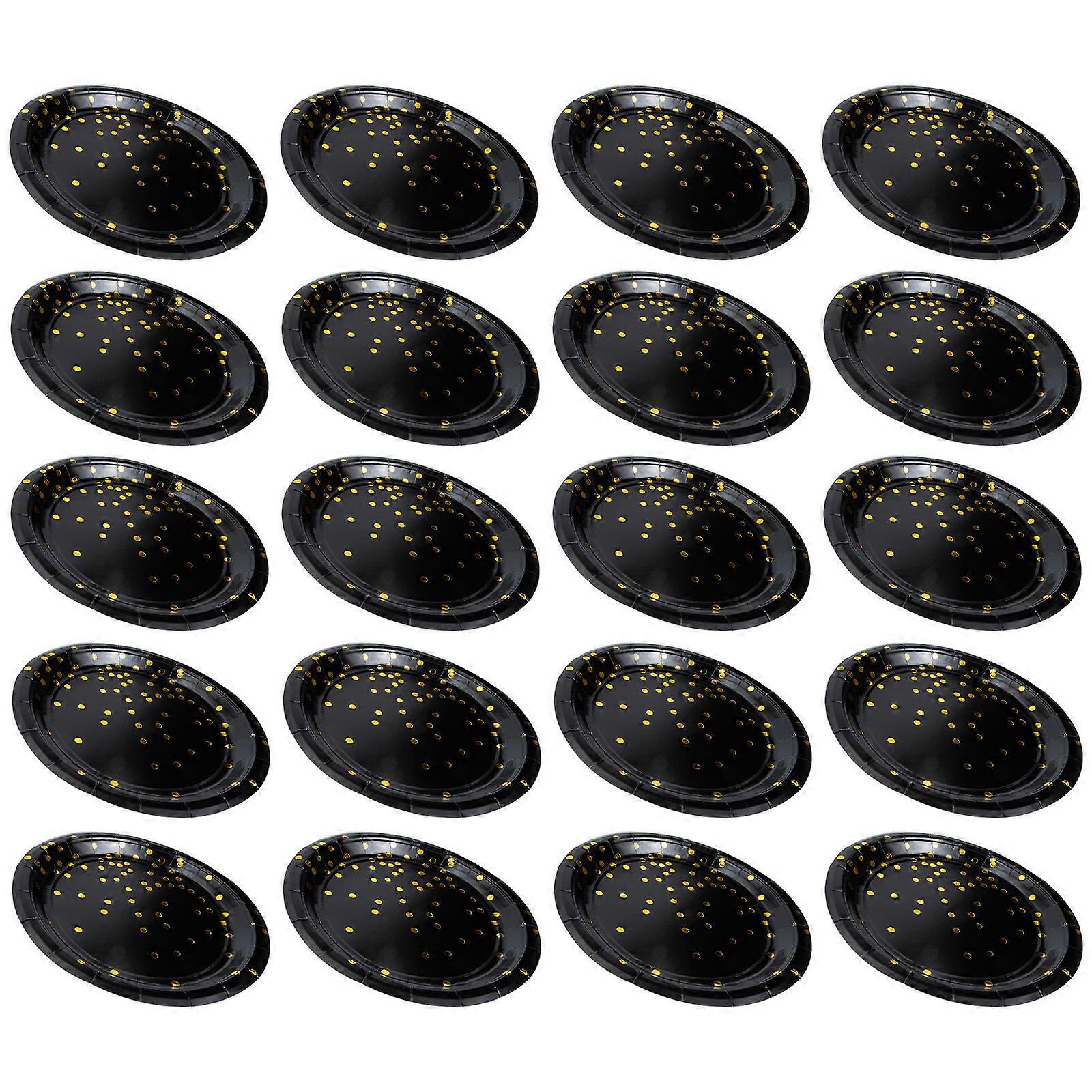 Gathering Plates for Parties, Made of Sturdy Paper Material for Easy Use