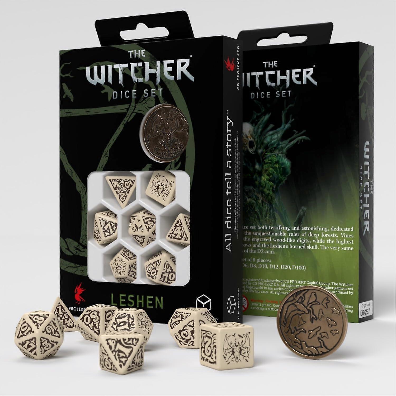 Witcher Dice Set Leshen Master Of Crows