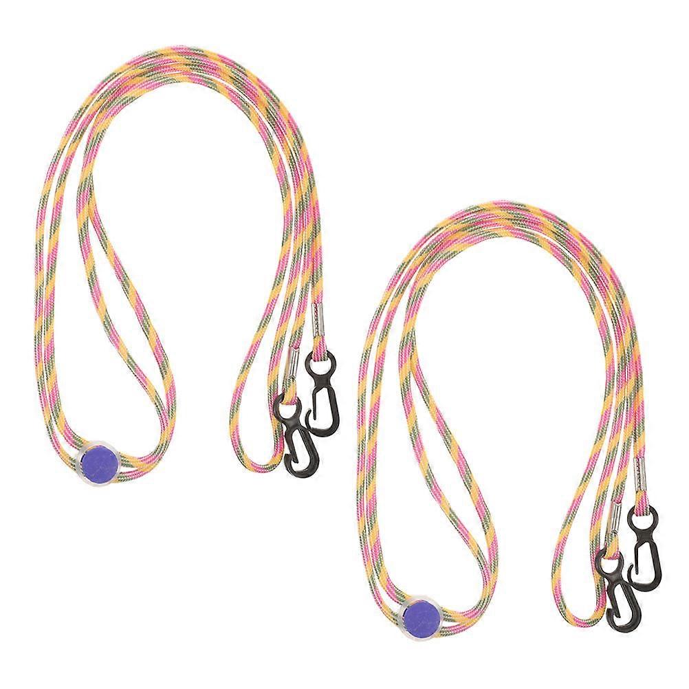 Winter Mitten Lanyards Portable Neck Straps Practical Design For Adults Children Gloves Skiing 2Pack