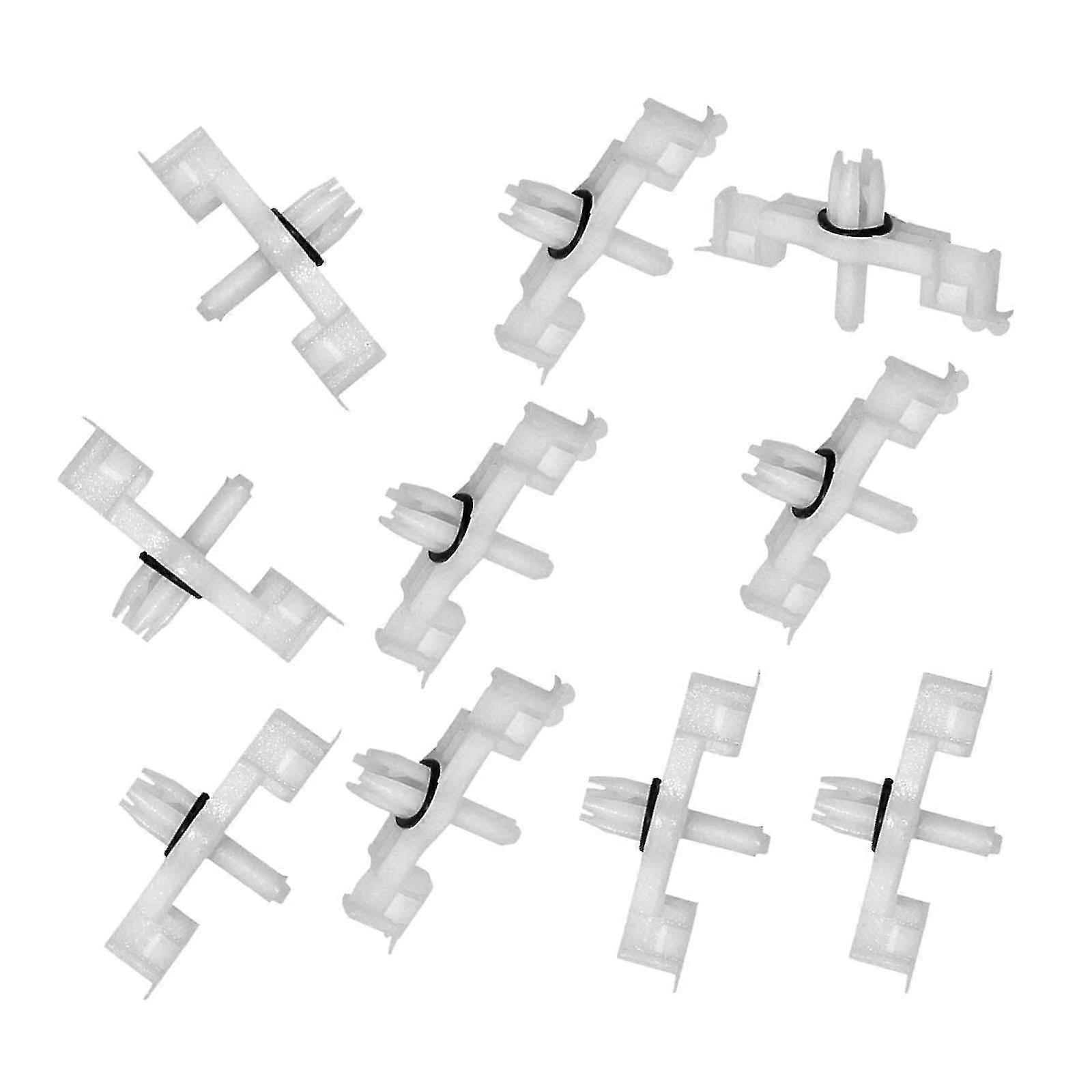 Replacement Parts for Door Sill Rail Scuff Plate Body Clips - 10 Pack, High Performance Auto Accessories with Easy Installation