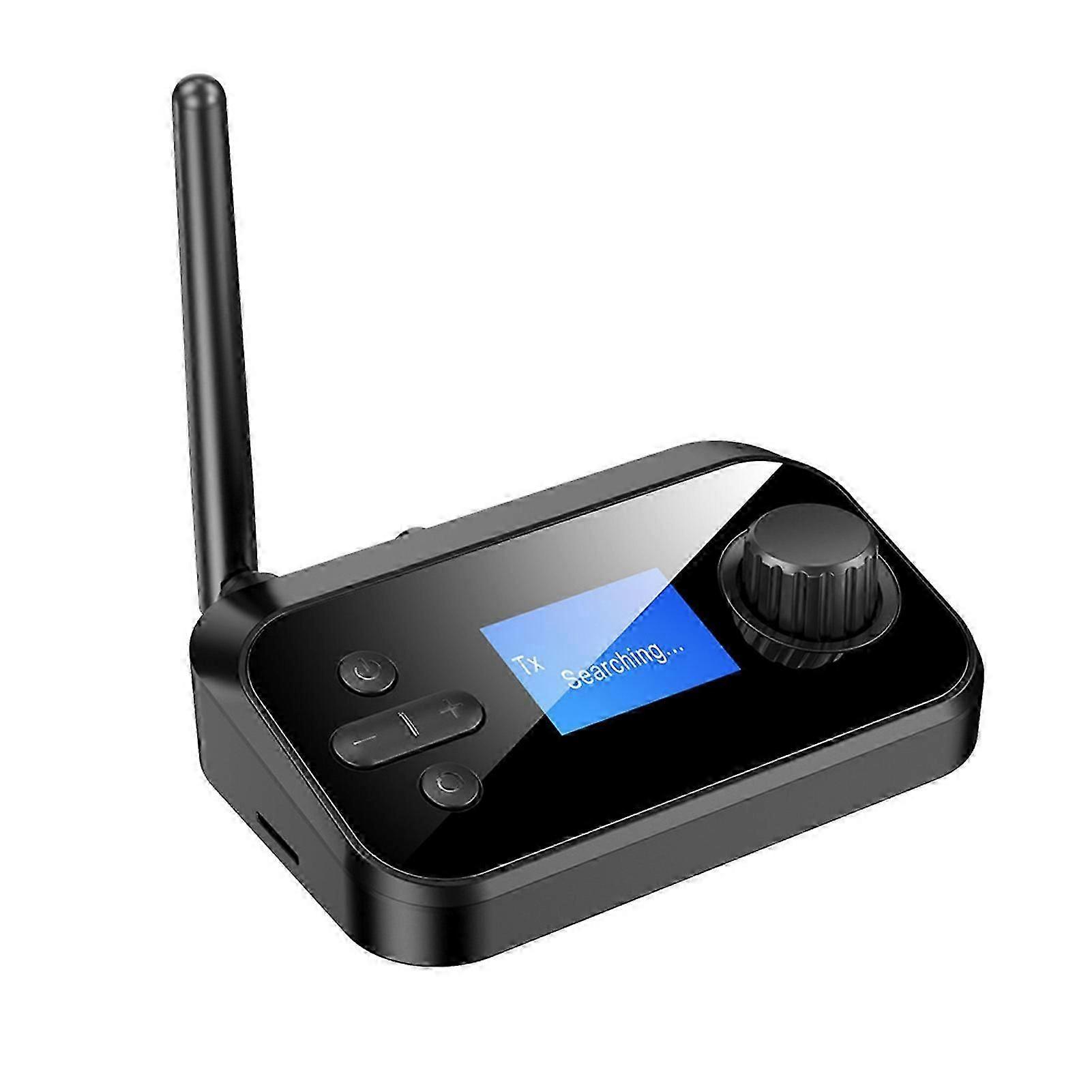 D18 Stable Transmission High Speed Bluetooth-compatible Adapter Stable Transmission High Speed ABS Practical Wide Compatibility Audio Receiver for Com