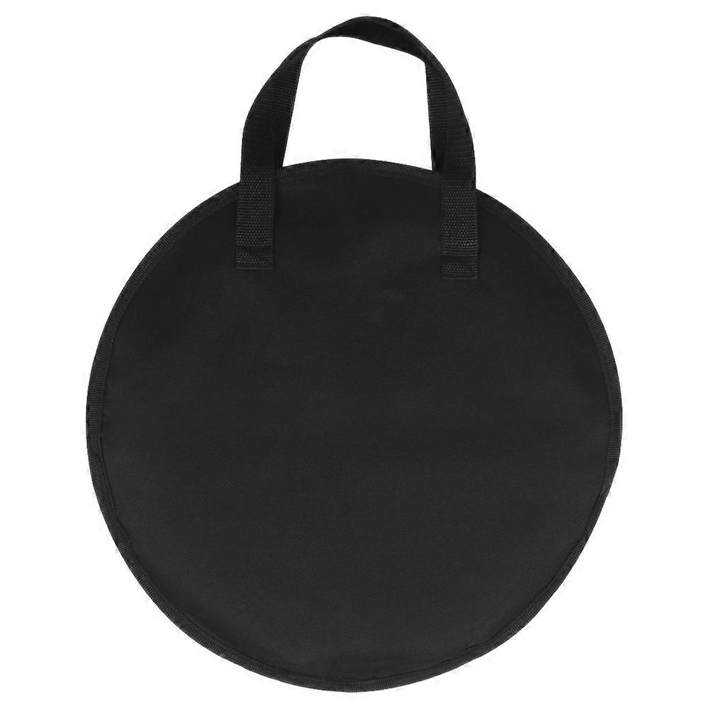 Portable Oxford Cloth Drum Pad Case with Ample Storage for Musicians' Practice and Accessory Protection