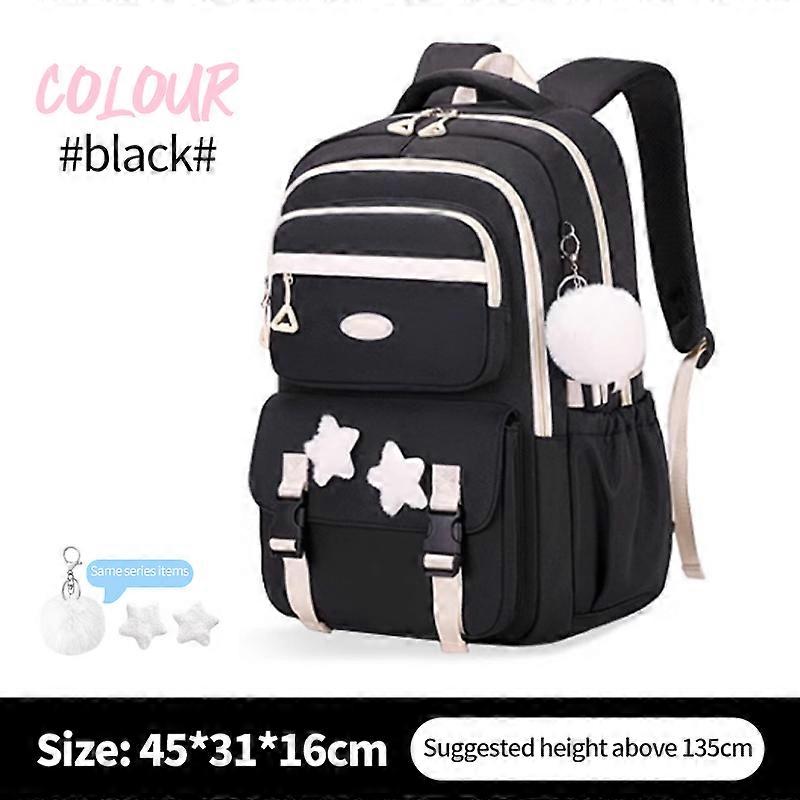 2025 New Backpack For Girls Lightweight And Large Capacity Backpack For Elementary And Middle School Students