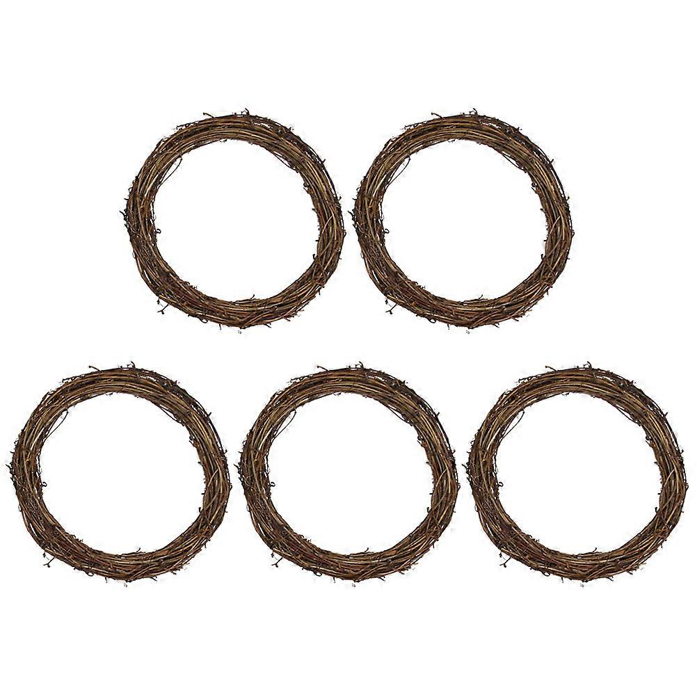 Rustik rotting krans för inomhusdekoration cirkulär form 10x10cm 10st