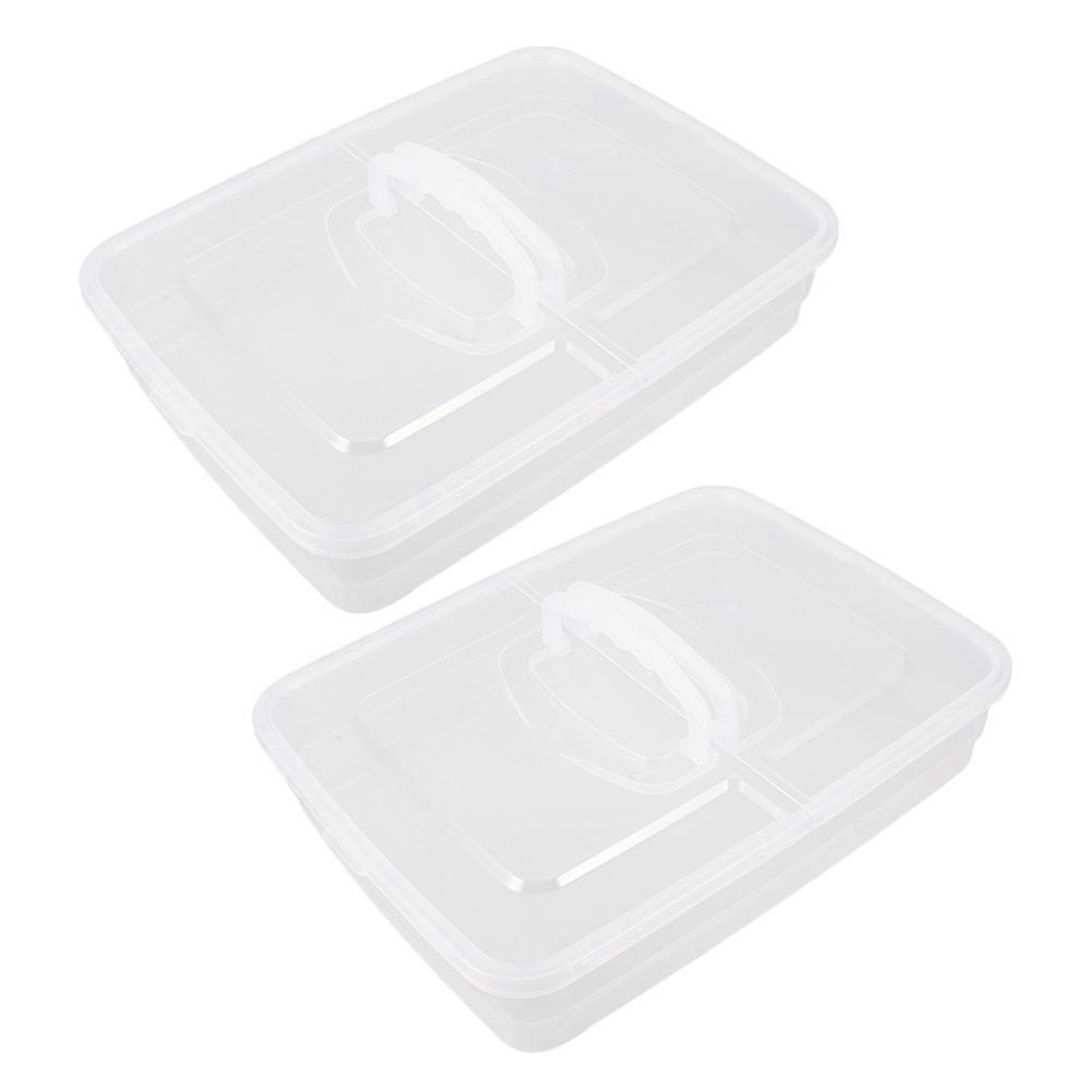 Stackable Pizza Dough Proofing Box with Lid and Handle Translucent Dough Tray for Efficient Fermentation Storage in Kitchen Baking Organization