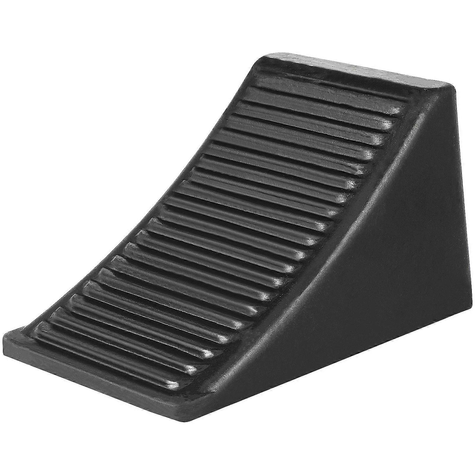 Wheel Chocks For Trucks Heavy Duty Rubber Wheel Chocks Traction Pad For Repairs Maintenance 16.00X9.30X9.00CM 1Set