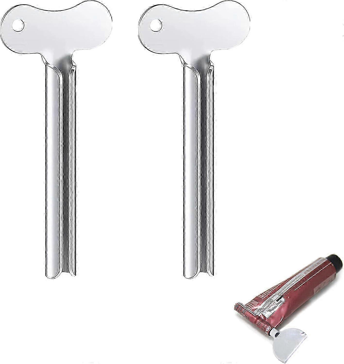 Metal Toothpaste Tube Squeezer 2PCS - Toothpaste Roller & Paint Tube Key
