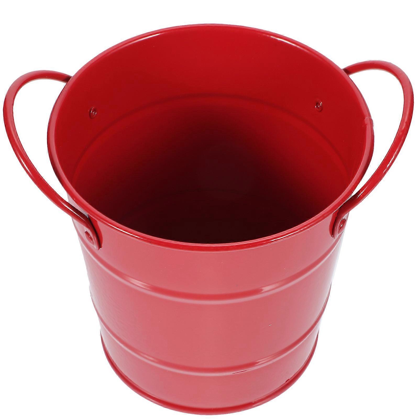 منظم مكتب معدني للمكتب والمدرسة وعاء زخرفي من الحديد لفرش المكياج والقرطاسية وتخزين سطح المكتب وحاويات المهجع