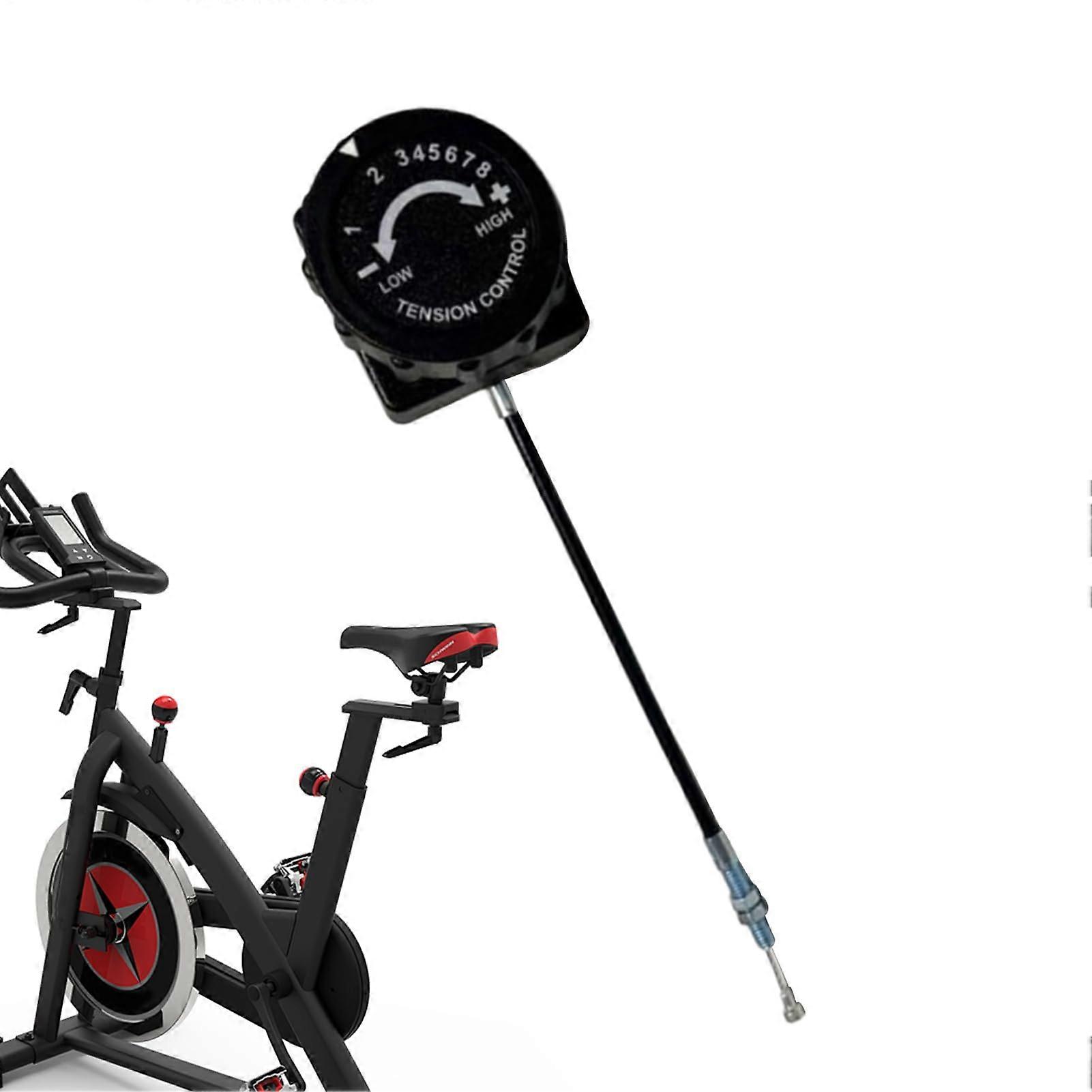exercise bike resistance controller, adjustable knob, 29 x 7.9 cm, compact design