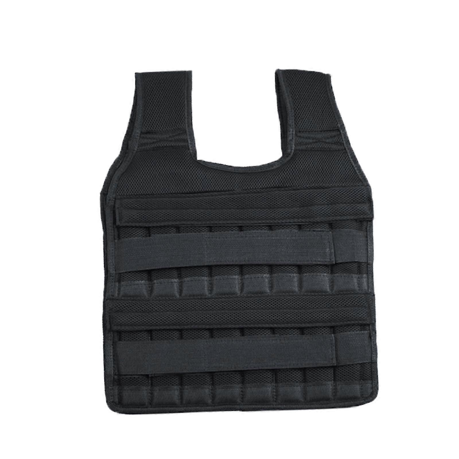 Weight Vest Adjustable Waistcoat Jacket for Workout Cardio Men 15kg