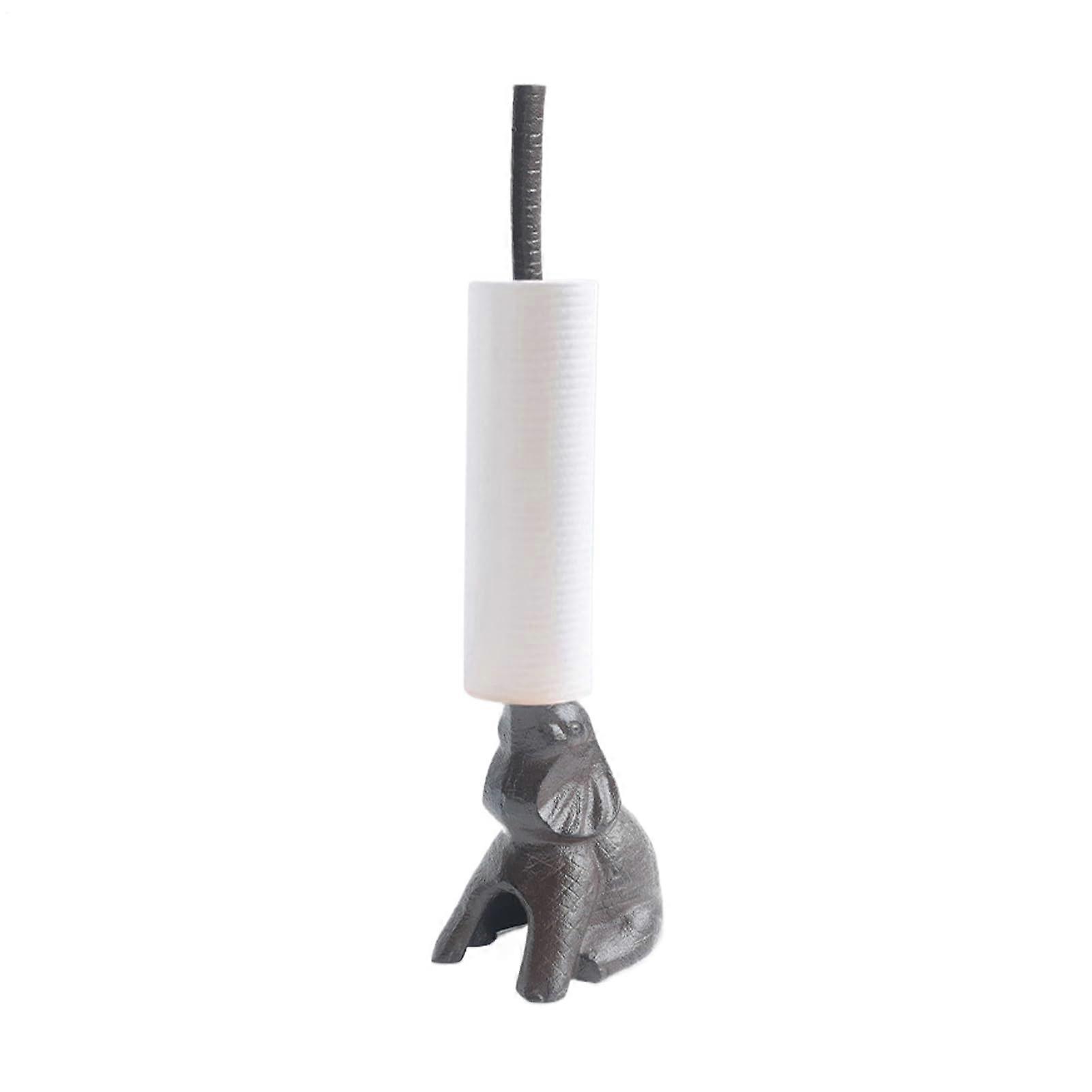 Tissue holder Elephant design storage stand for toilet paper rolls Multifunctional napkin holder with vintage look for bedroom table dormitory