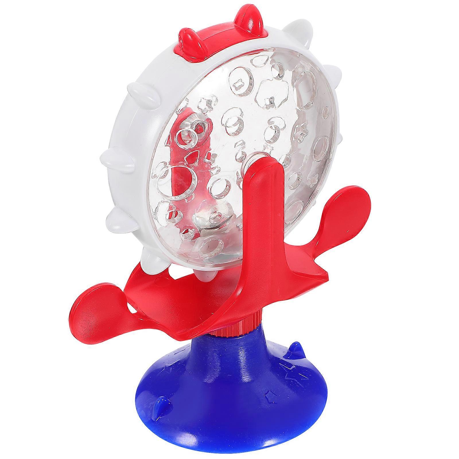 Treat Dispensing Cat Toy Windmill Cat Puzzle Dispenser Indoor 1Set