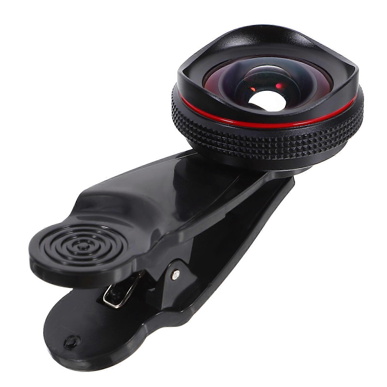 Mobile Phone Wide Angle Lens 2Pcs 4K 120 Degree 15X Macro No Distortion Smartphone