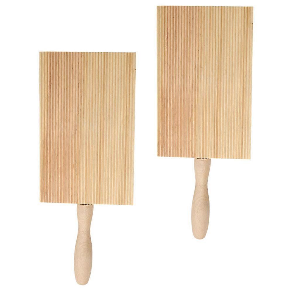 Practical Boards with Synthetic Material for Kitchen Use Beige Color 2 Pcs
