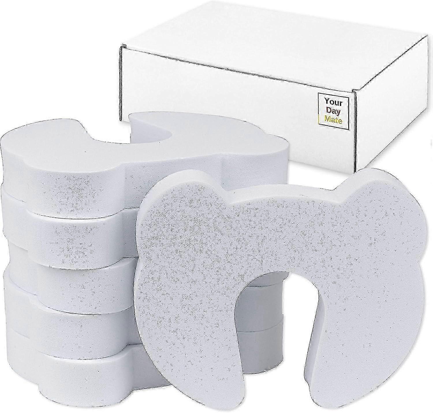Paquet de 6 protège-doigts en mousse pour bloquer les portes de 1 à 2 pouces de large, évitant les claquements et les dommages