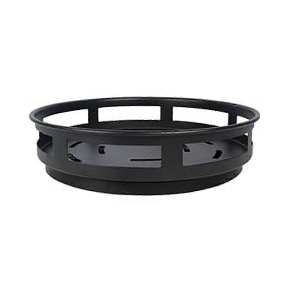 360 Rotating Spice Rack, Space-Saving Condiment Holder with Ventilation, Multi-Purpose Kitchen & Bathroom Organizer, Durable Storage Solution