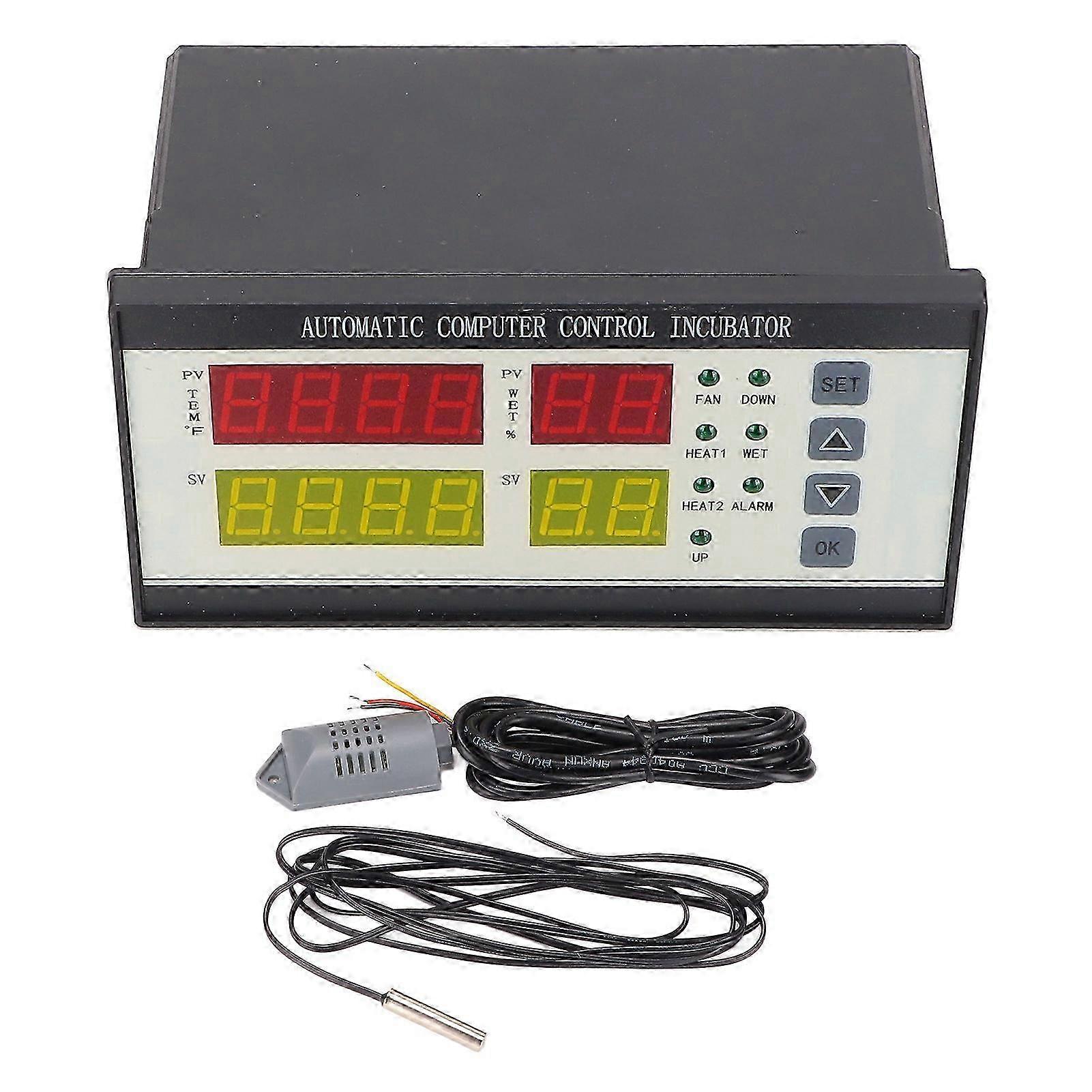 Automatic Accurate Sensor Incubator Controller for Temperature and Humidity 110-220V