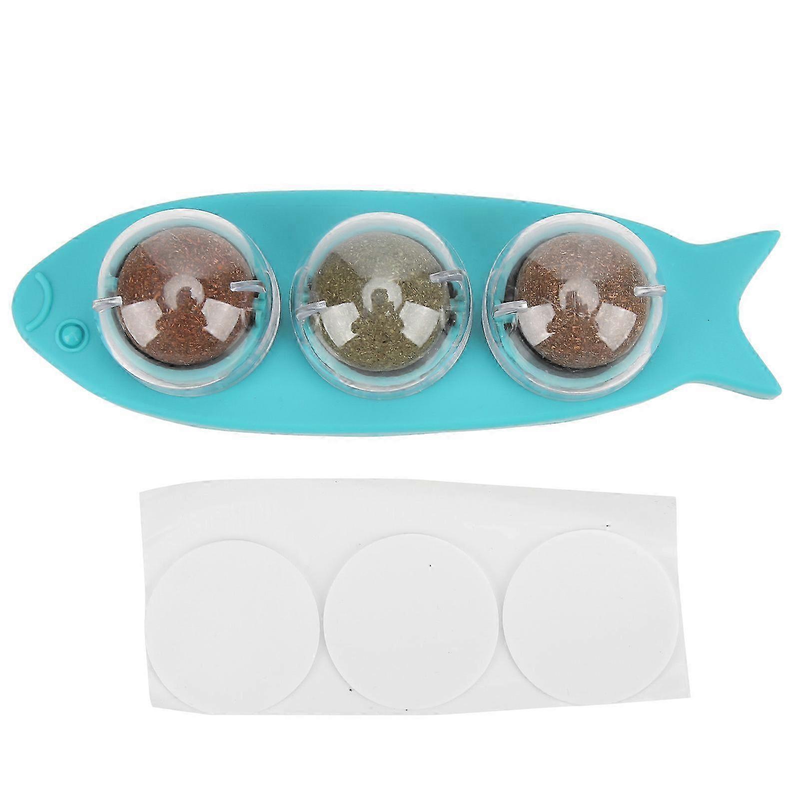 Catnip Duvar Topları Çok Amaçlı Diş Temizleme Kediler İçin Güvenli Sağlıklı Diş Oyuncakları