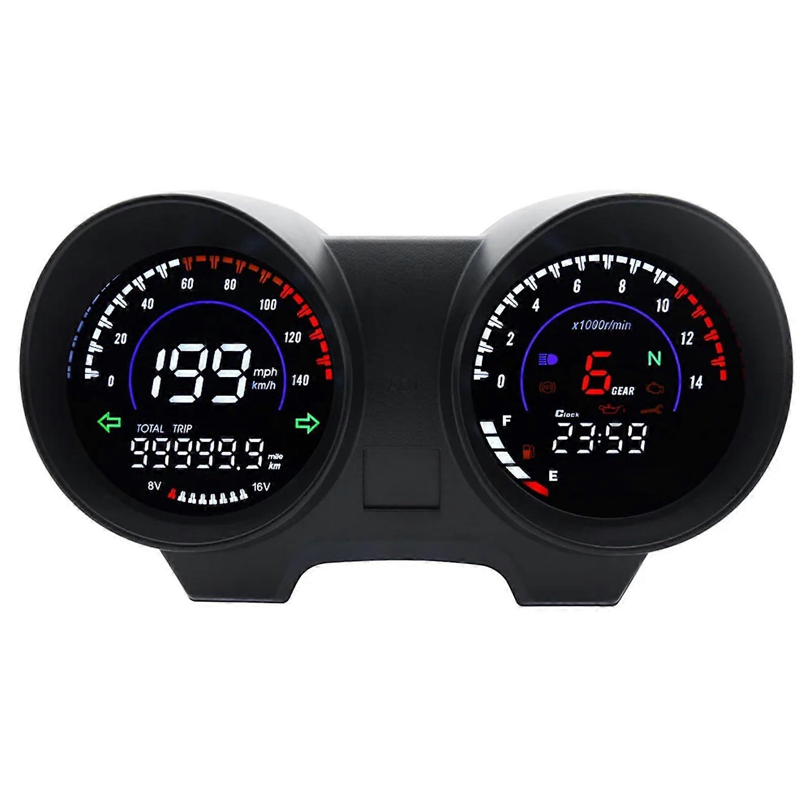Tachometer Digital Speed Meter Speedometer Gauge for Brazil Honda Titan150 CG150 FAN150 Dashboard Panel
