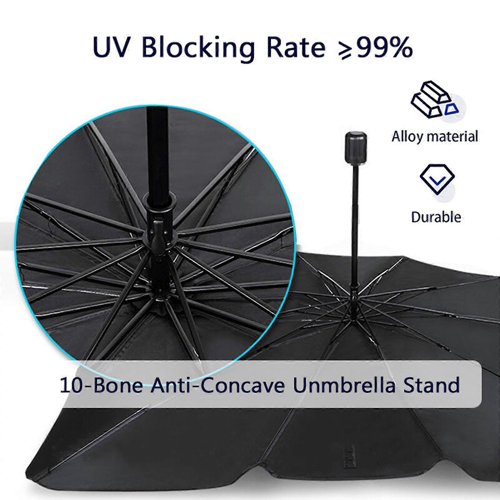 Car sunshade folding umbrella