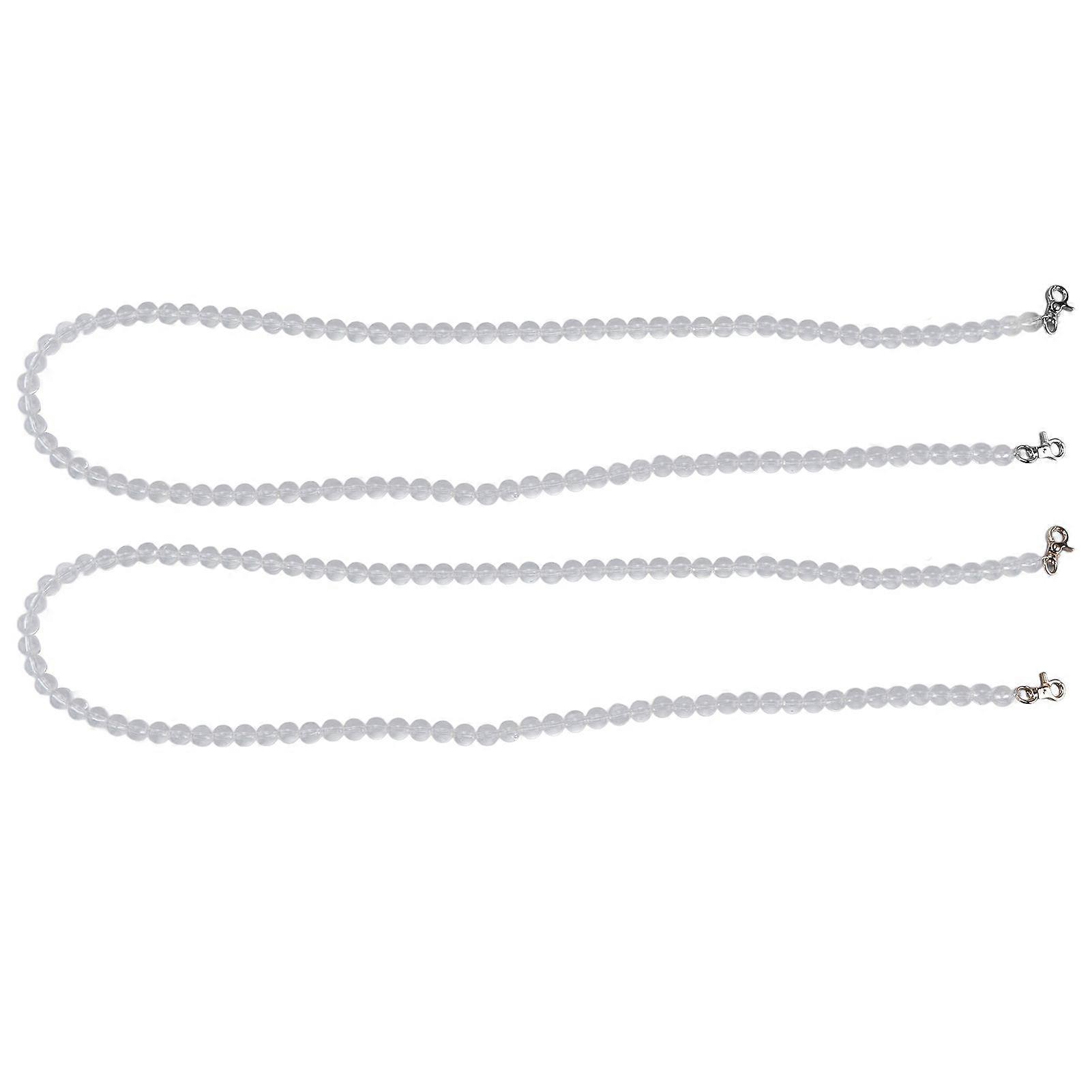 2025 Dernier Modèle 2 Pcs Perles String Décoration 1.2meters DIY Acrylique